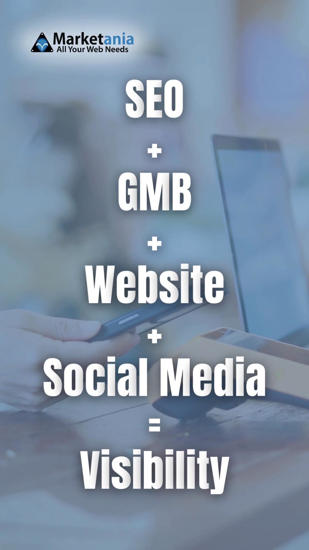 Marketania Facebook ad: 97% of people Google before they buy, if…