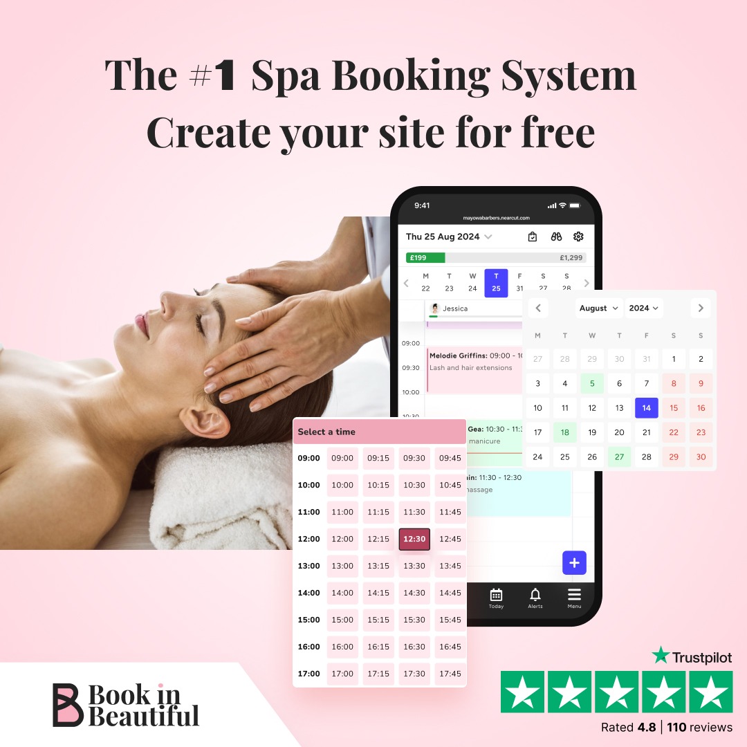 Book in Beautiful Facebook ad
