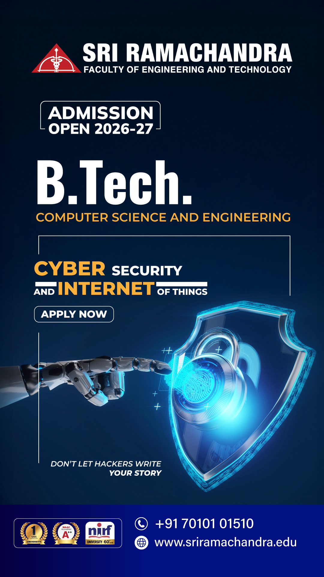 Sri Ramachandra Institute of Higher Education And Research Facebook ad