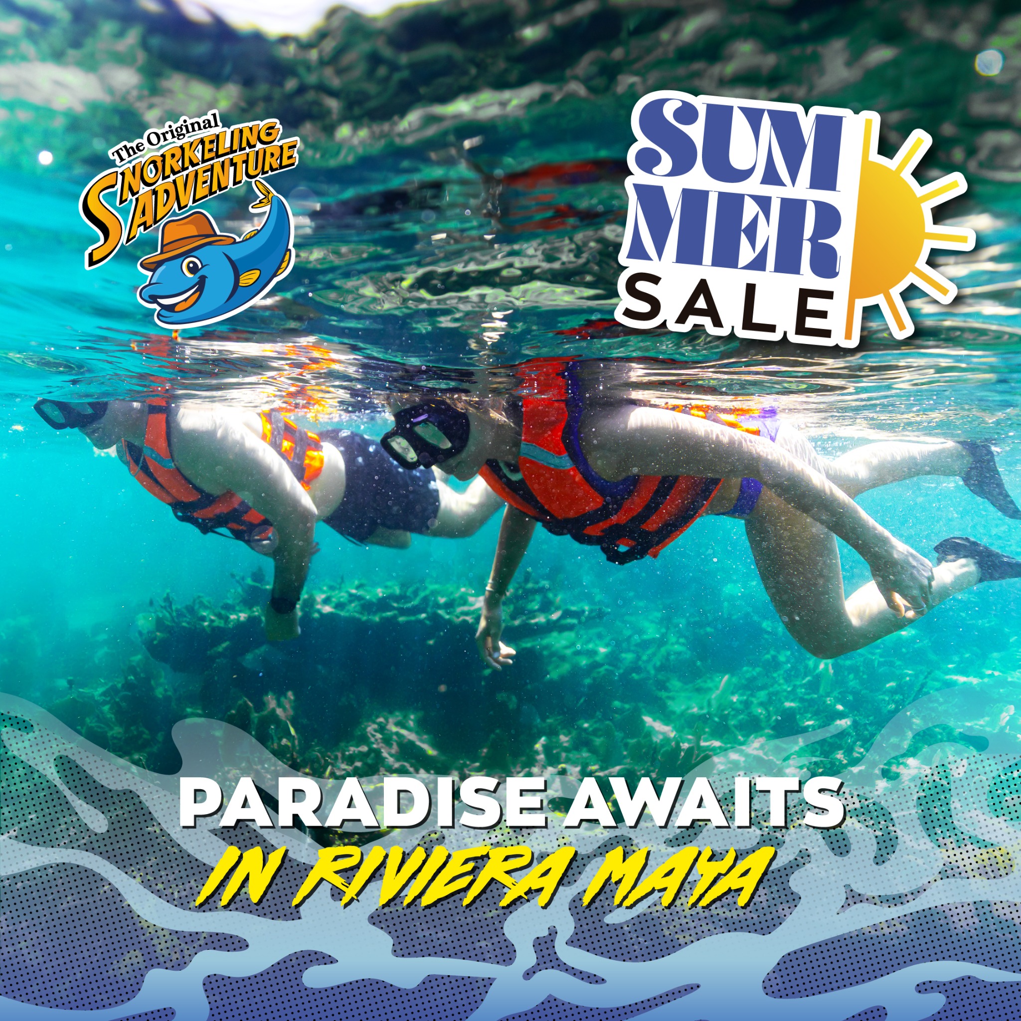 Snorkeling Adventure Cancun Facebook ad