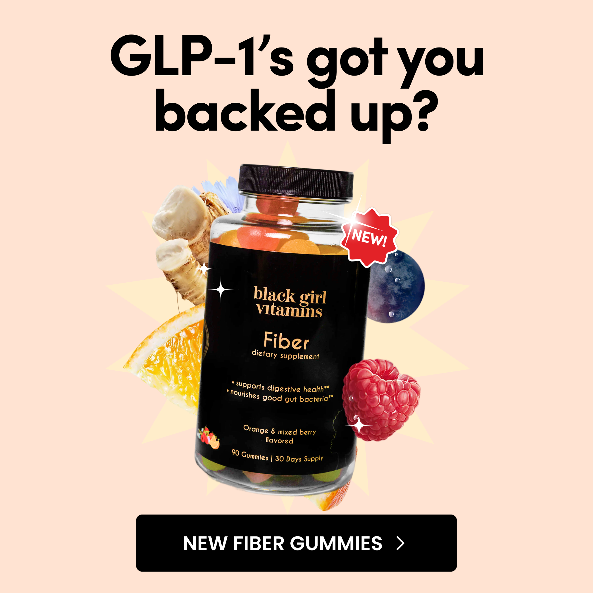 Black Girl Vitamins Facebook ad