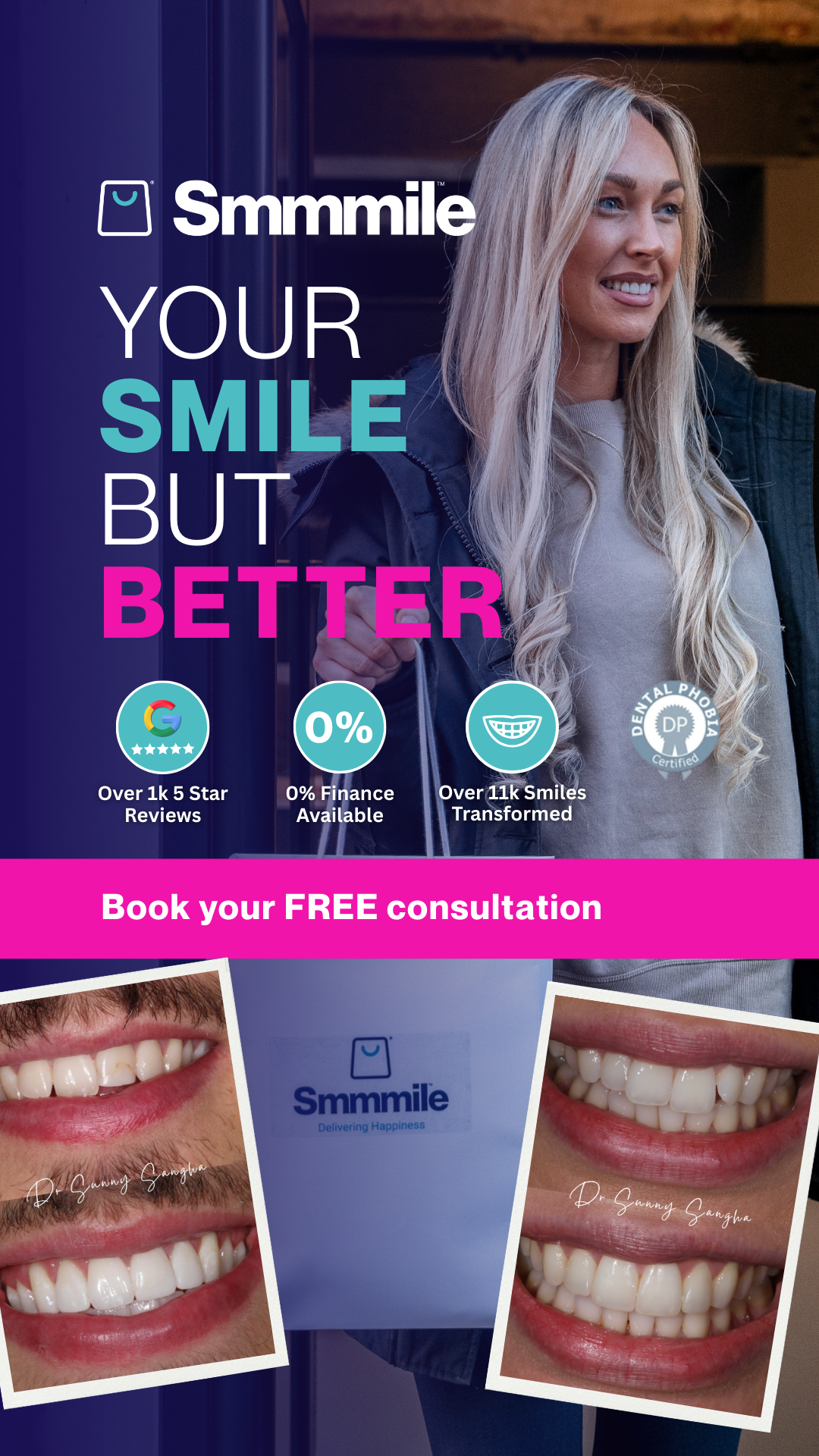 Smmmile Dental Facebook ad