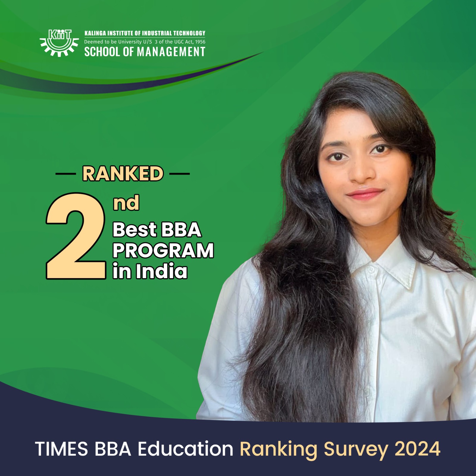KIIT School of Management - KSOM Facebook ad