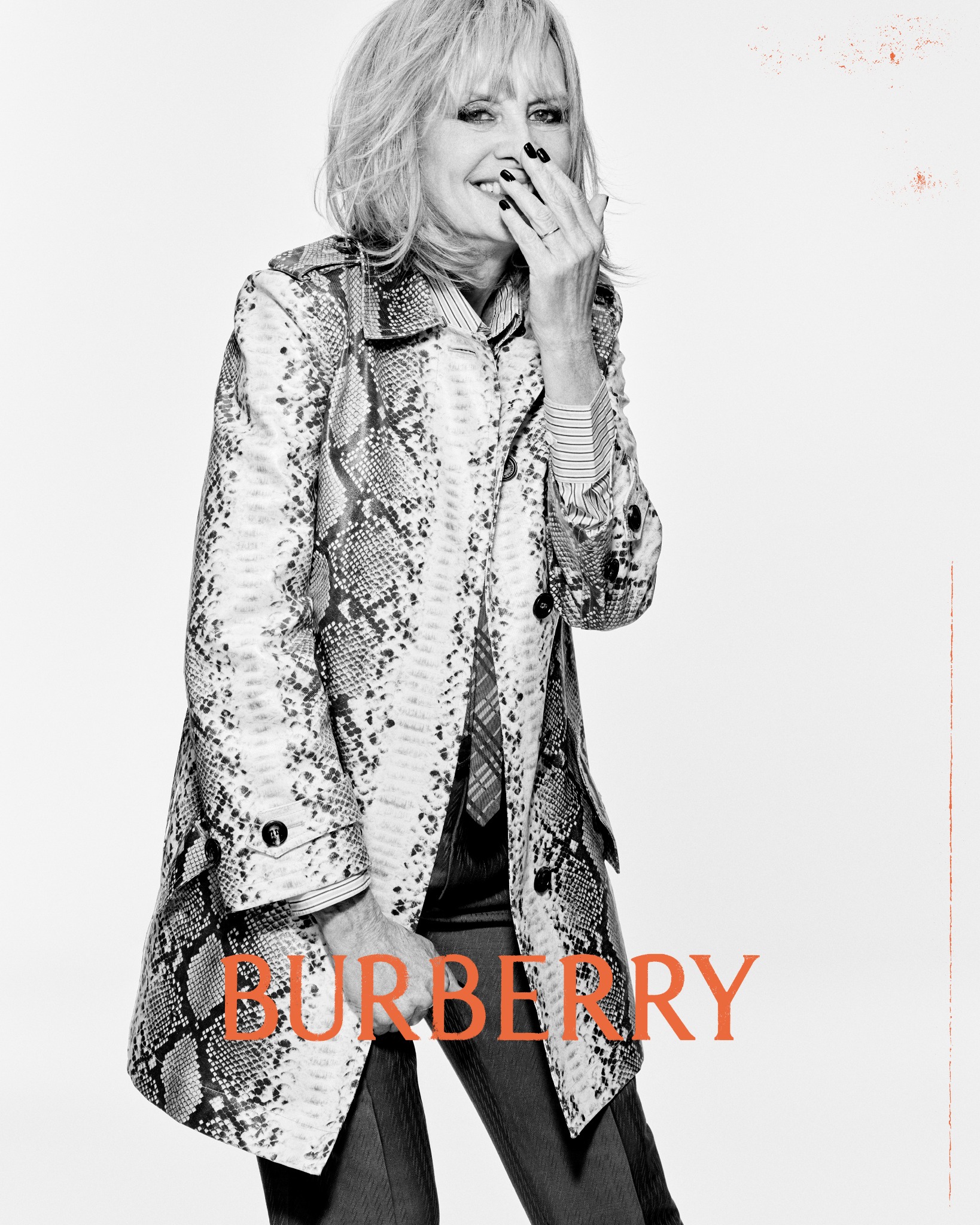 Burberry Facebook ad