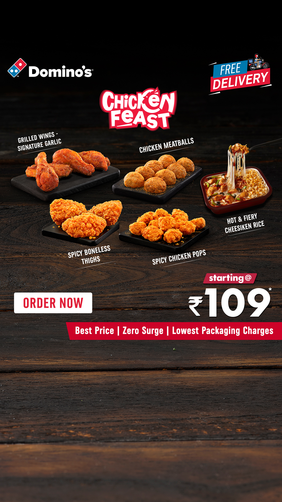 Domino's Pizza India Facebook ad