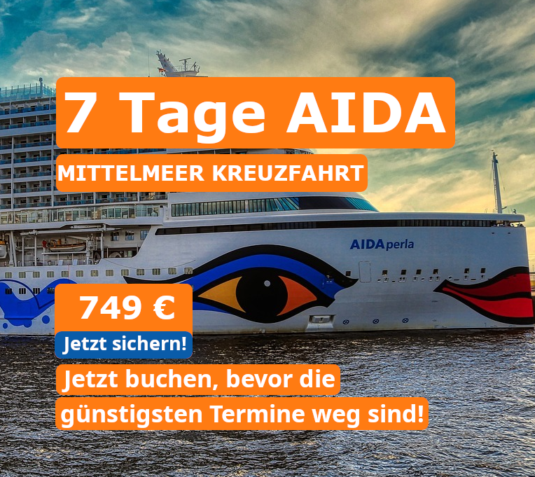 Kreuzfahrt-Schnäppchen bei TravelDeals24 Facebook ad