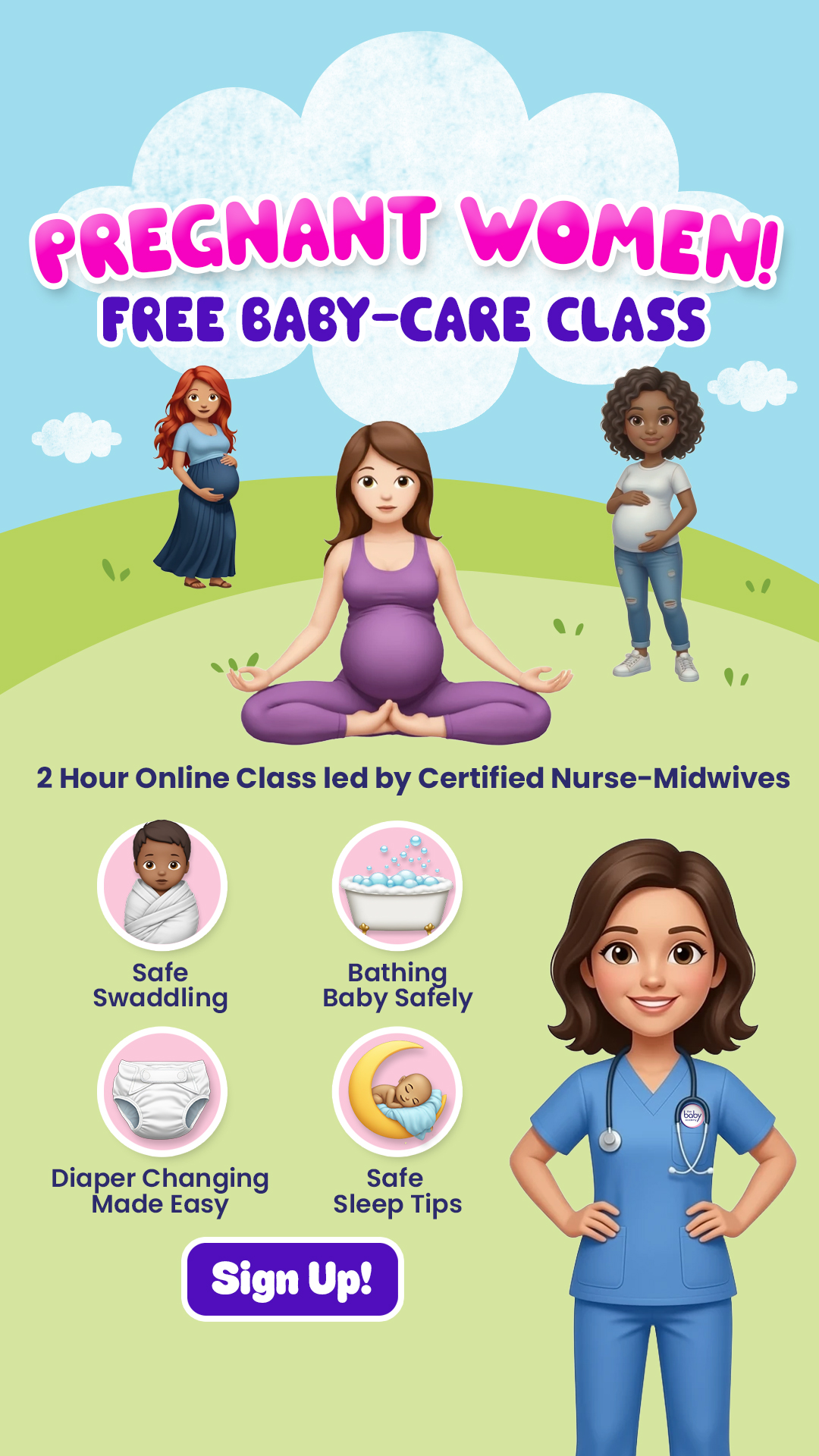 The Baby Academy US Facebook ad
