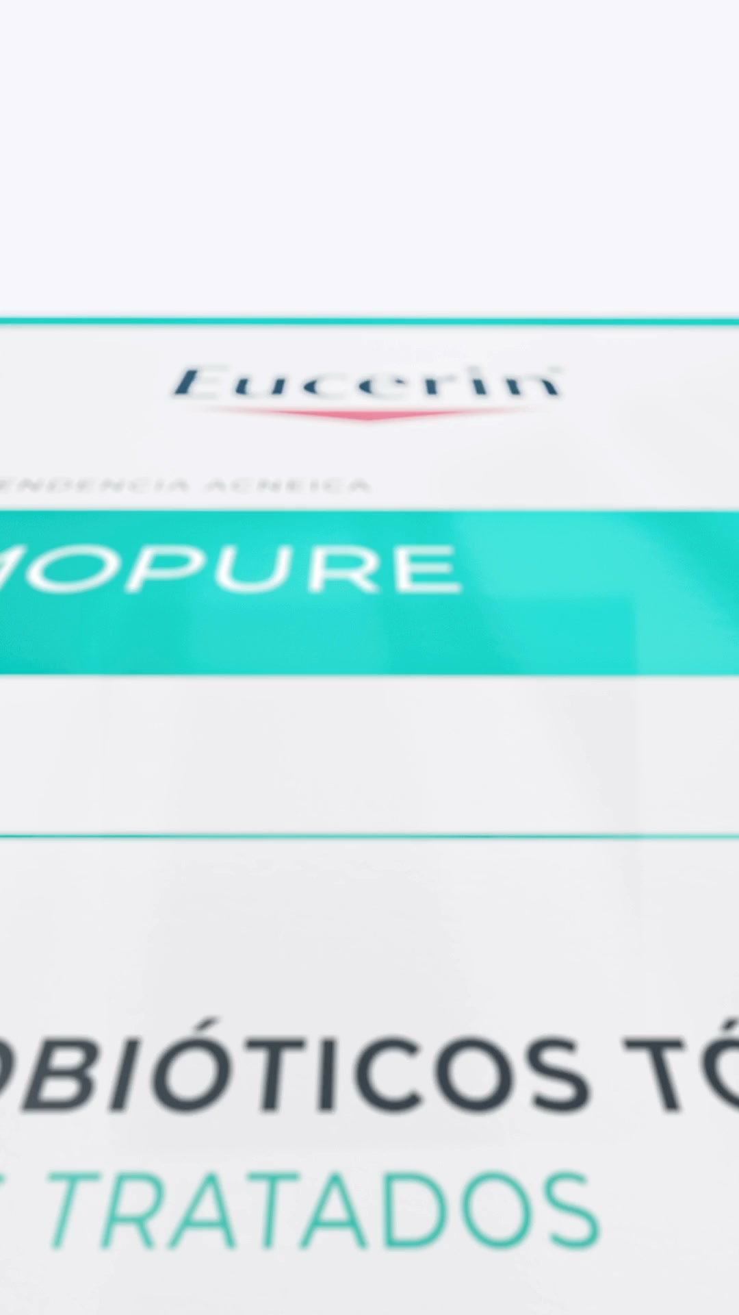 Eucerin Facebook ad: NUEVO PROBIOM8 de Eucerin: 8 semanas para corregir…