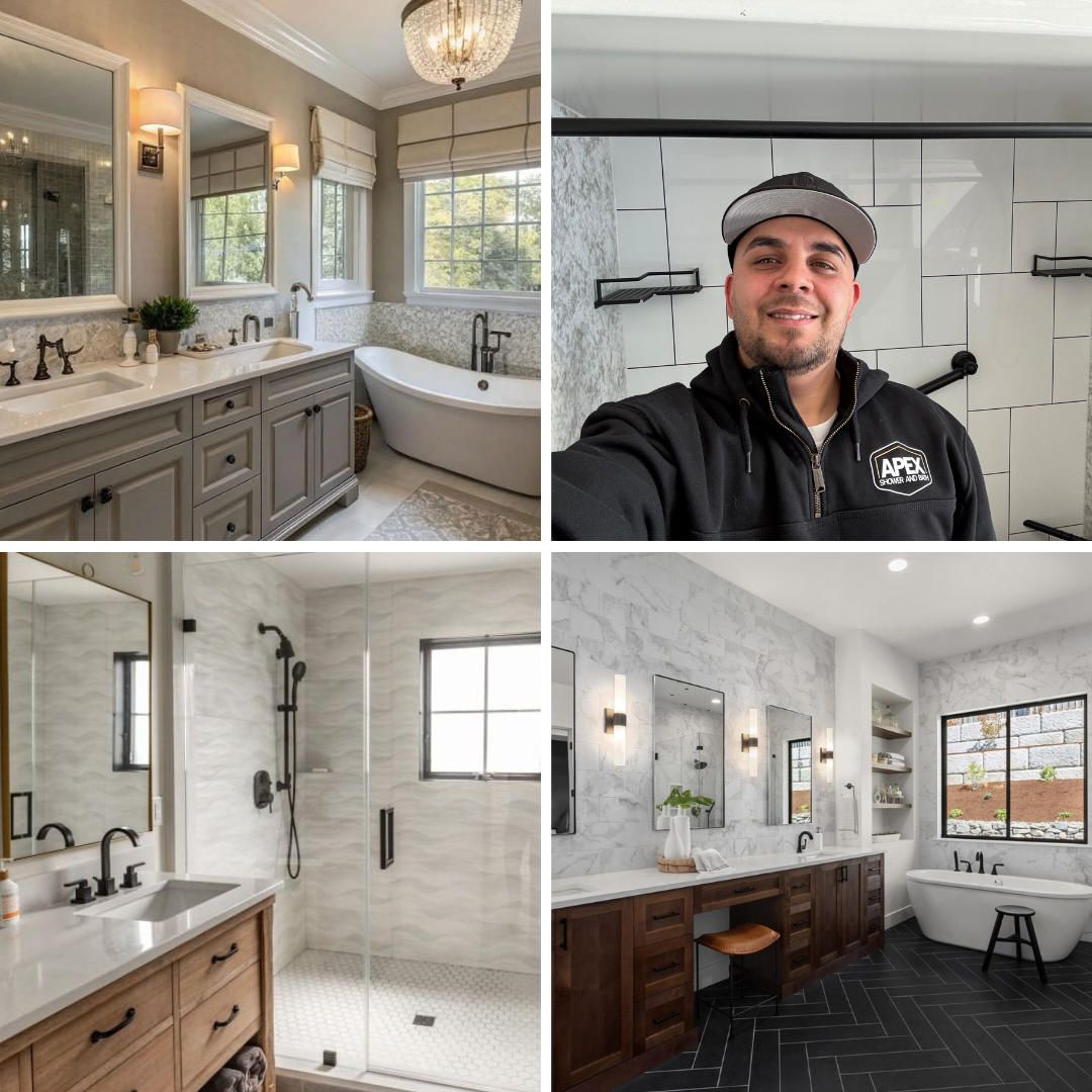 Apex Shower & Bath Facebook ad: Save Thousands on Bathroom Remodeling