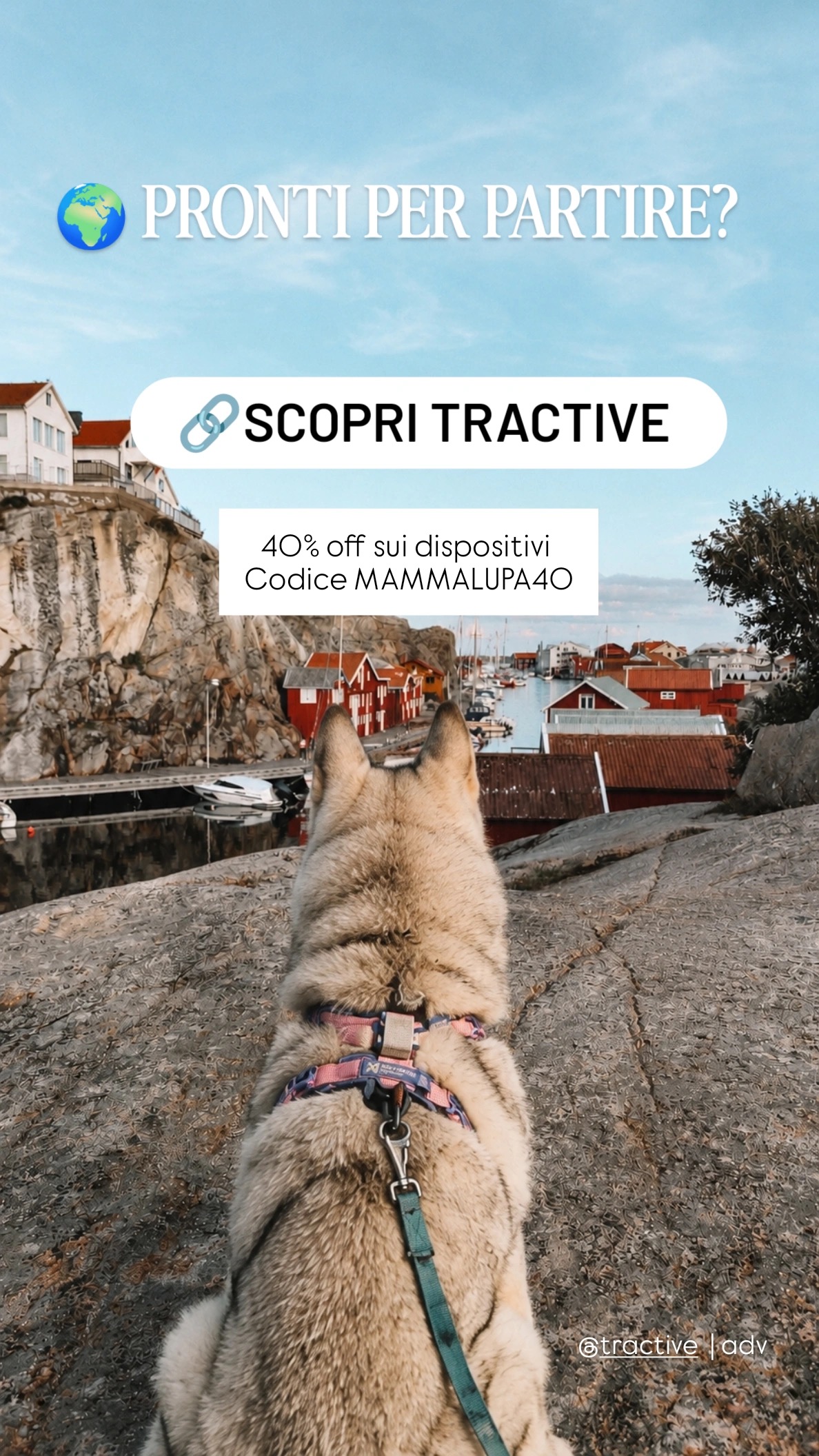 Tractive Facebook ad