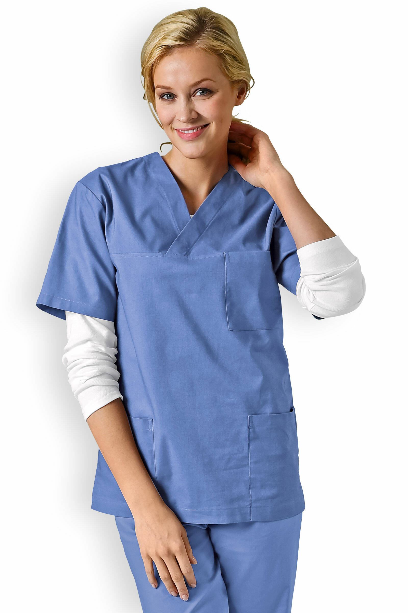 Clinic Dress France Facebook ad: Des vêtements pros confortables et fonctionnels?