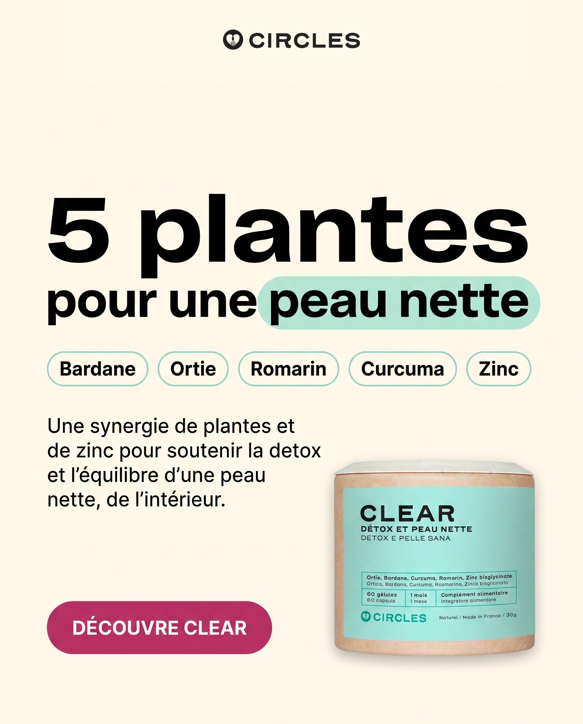 Circles Facebook ad