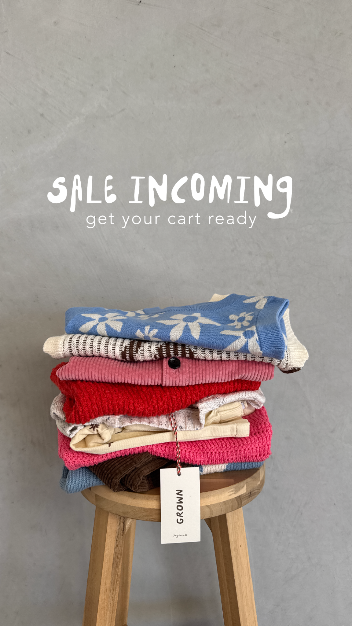 GrownClothing Facebook ad