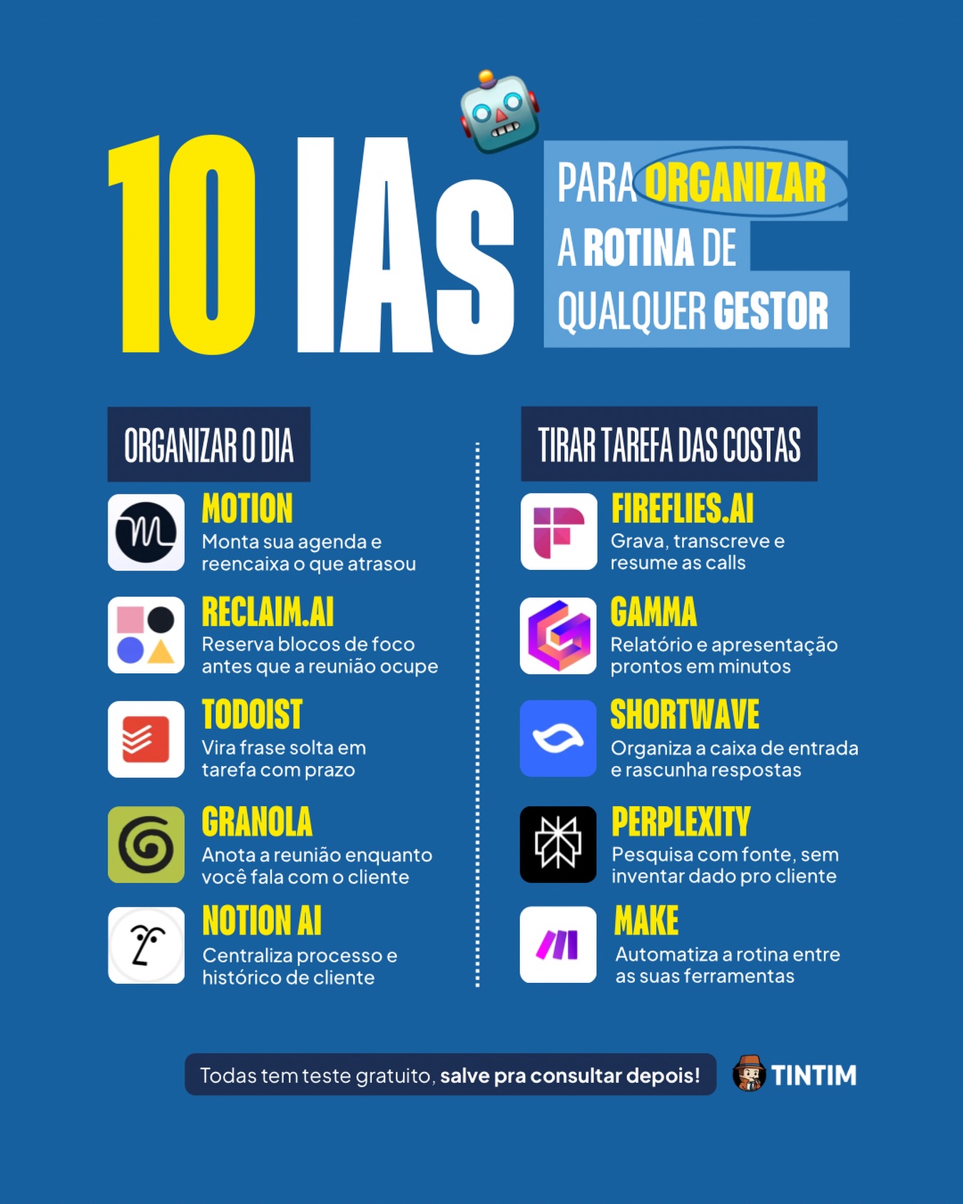 Tintim Facebook ad: Todo gestor já usa IA pra criar.