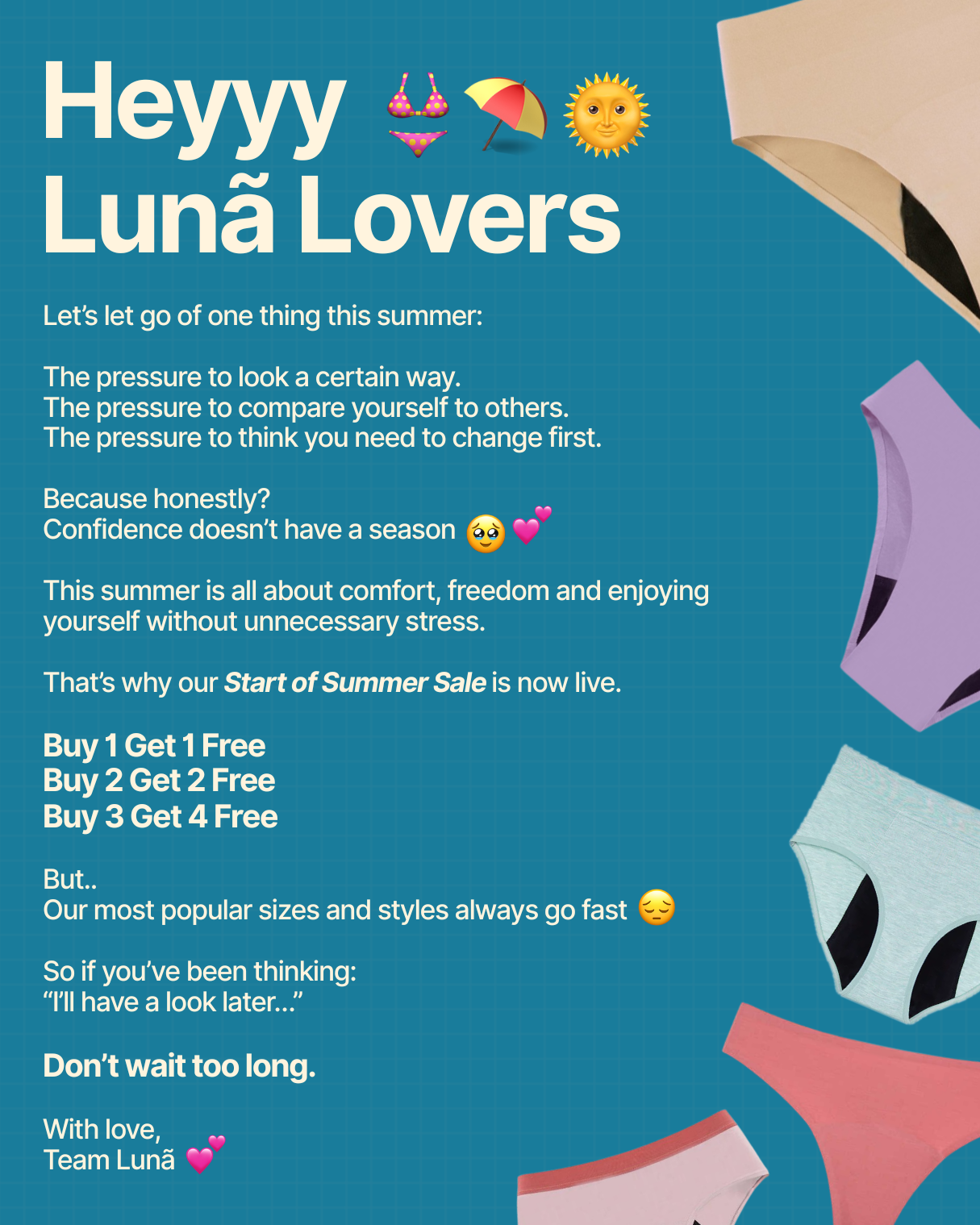 Lunã Facebook ad