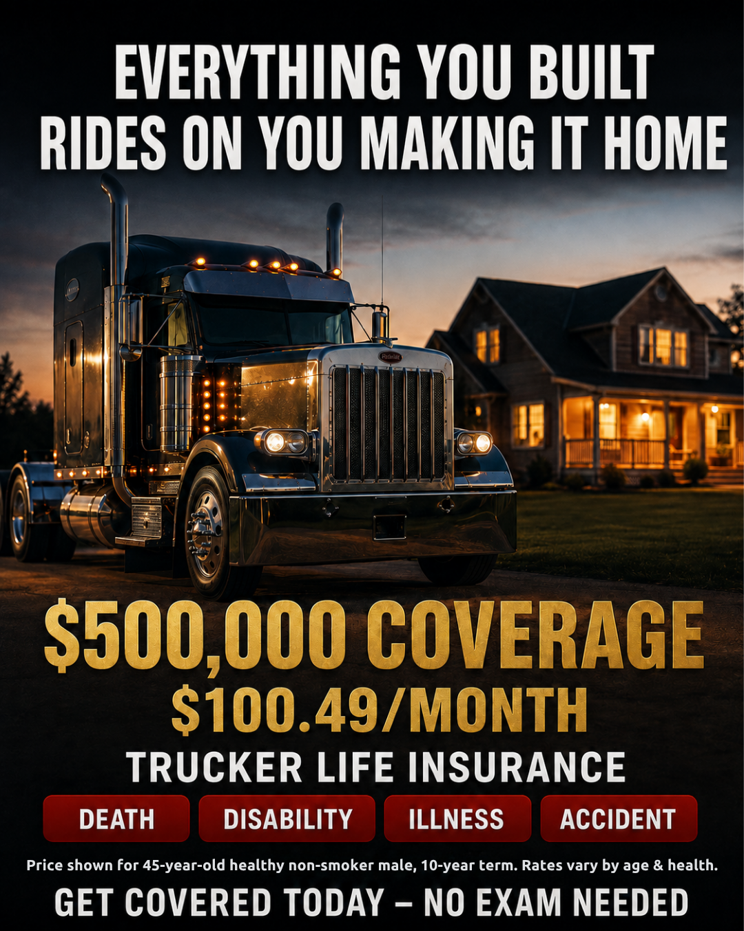 American Truckers Advantage Facebook ad