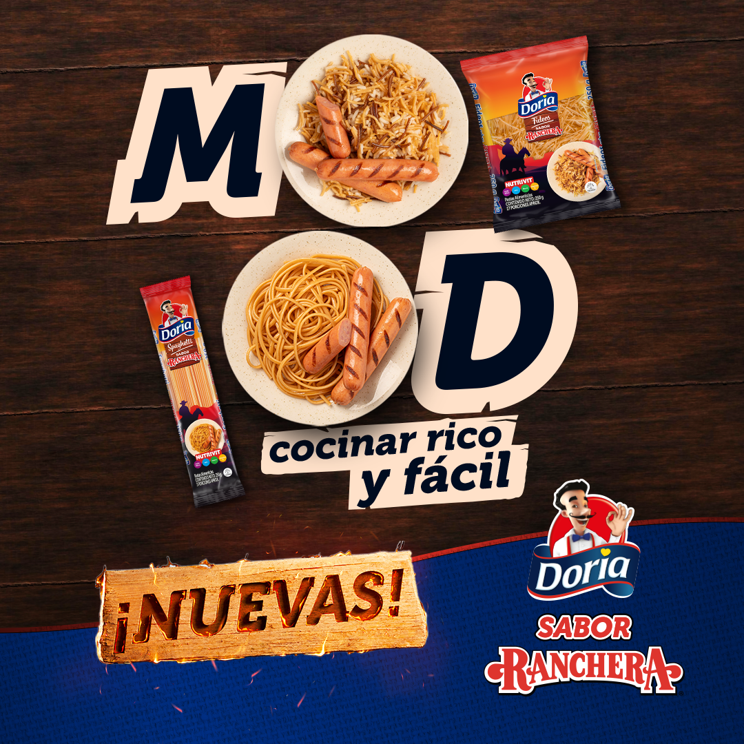 Alimentos Doria Facebook ad: Doria Sabor Ranchera