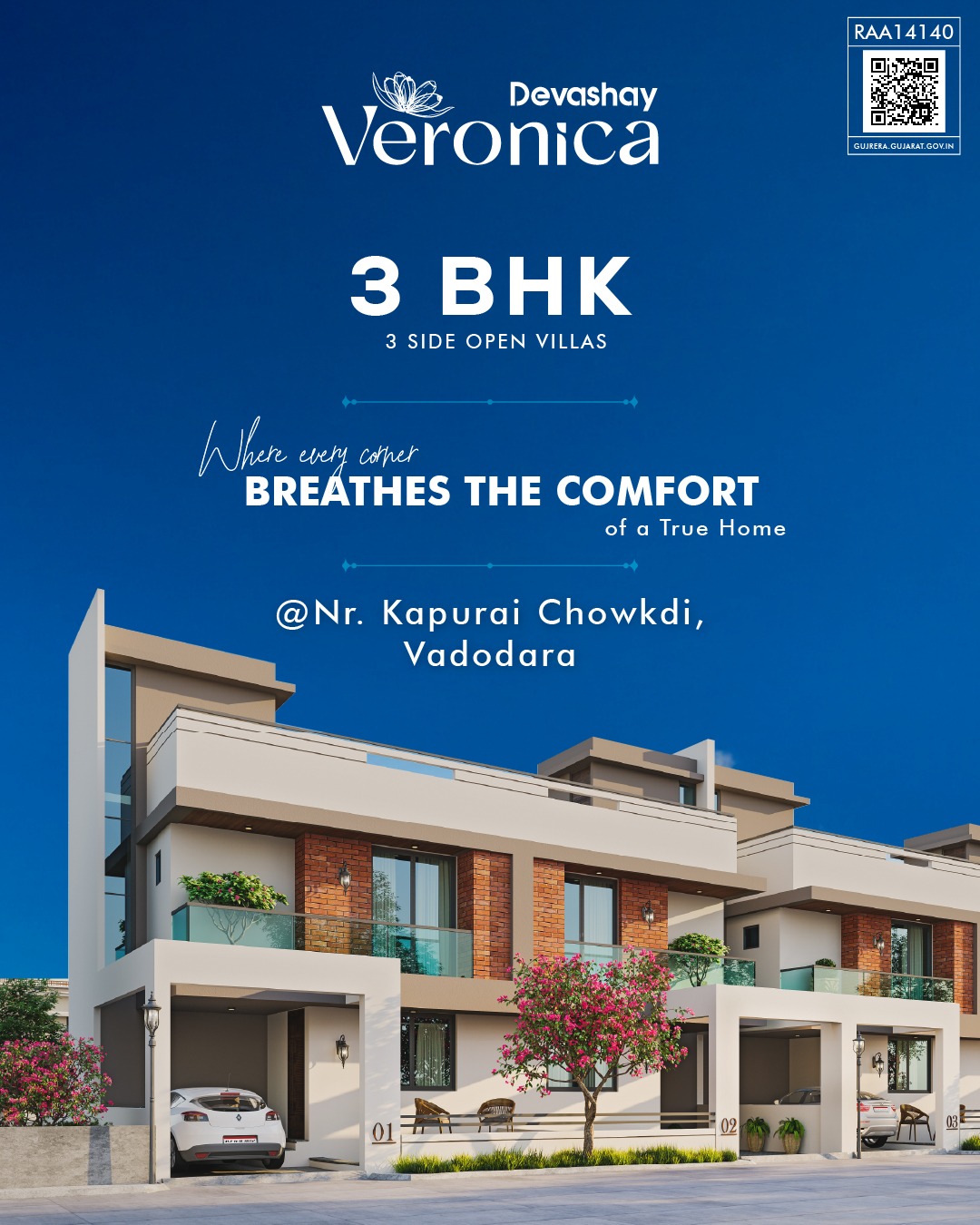 Devashay Group Facebook ad: 3 BHK Villas Near Kapurai, Vadodara