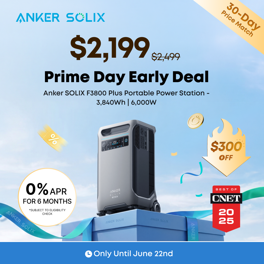 Anker SOLIX Facebook ad