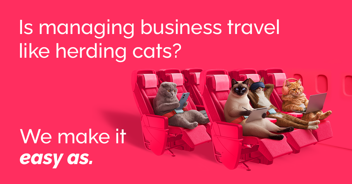 Corporate Traveller South Africa Facebook ad: Is travel chaos costing your team time?