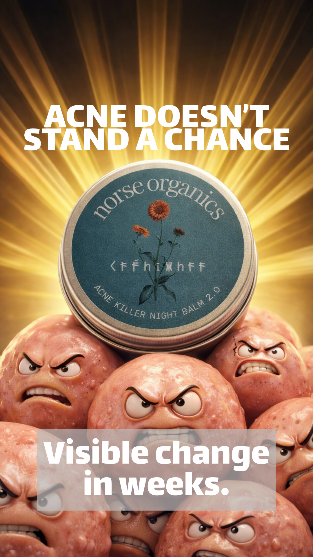 Norse Organics Facebook ad