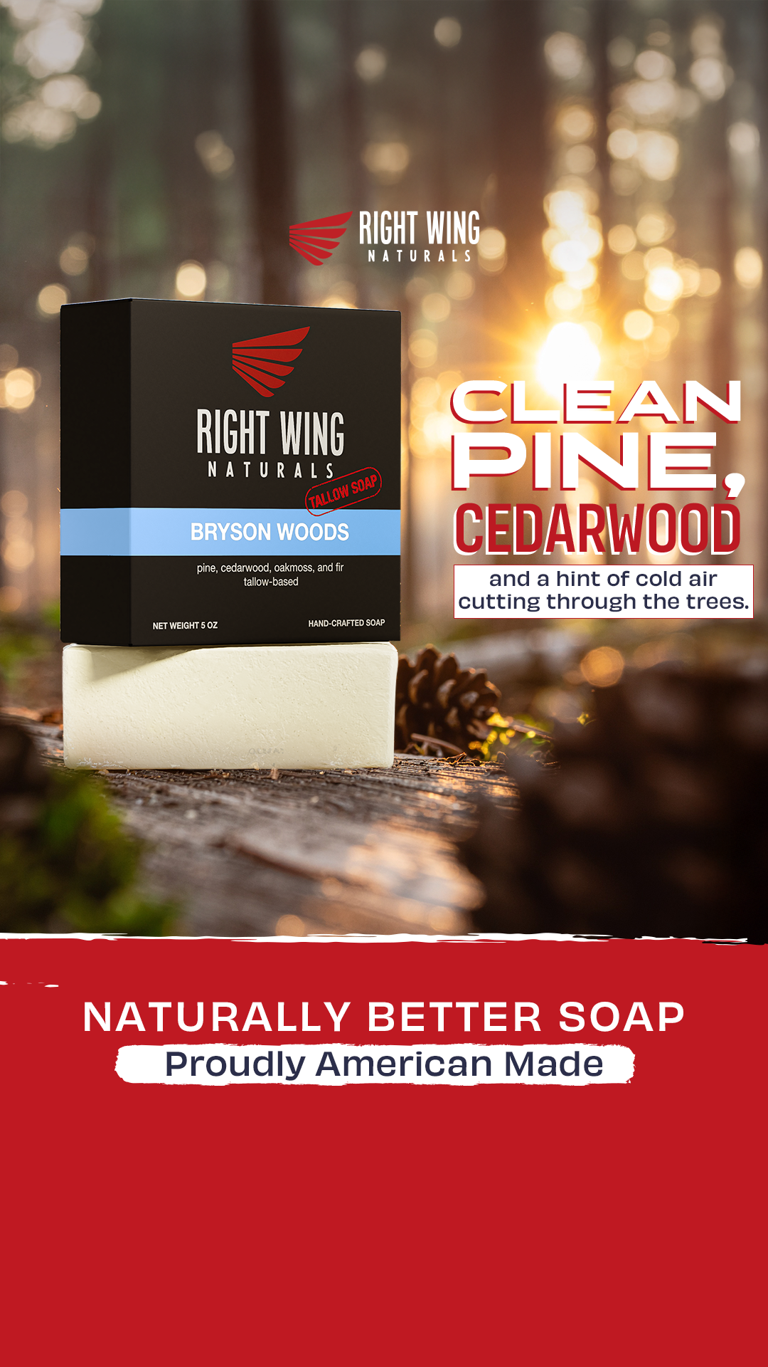 RIGHT WING Naturals Facebook ad