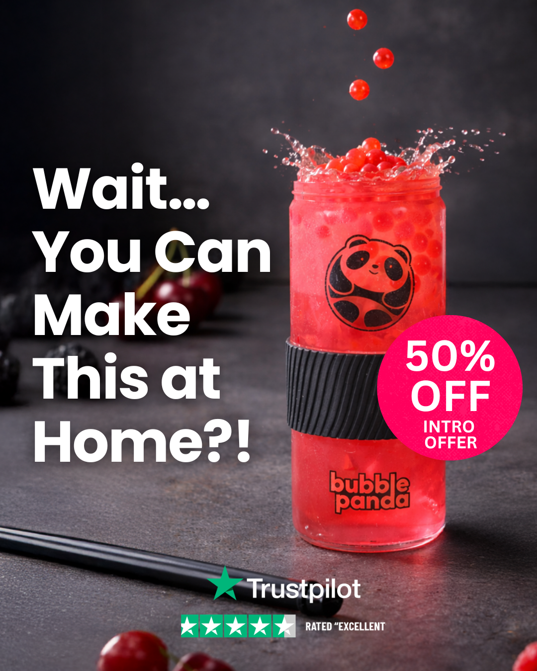 Bubble Panda Facebook ad