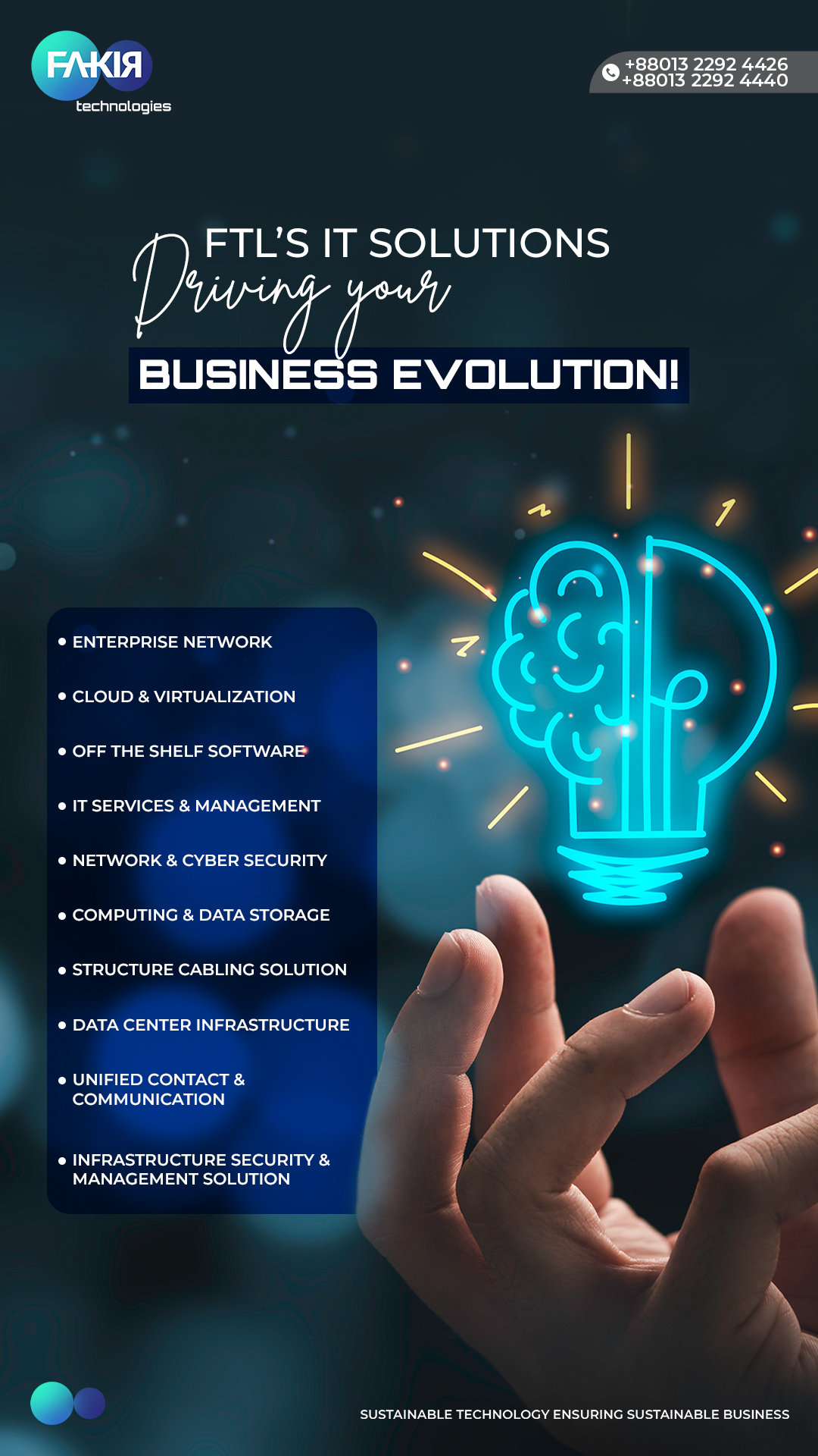 Fakir Technologies LTD. Facebook ad