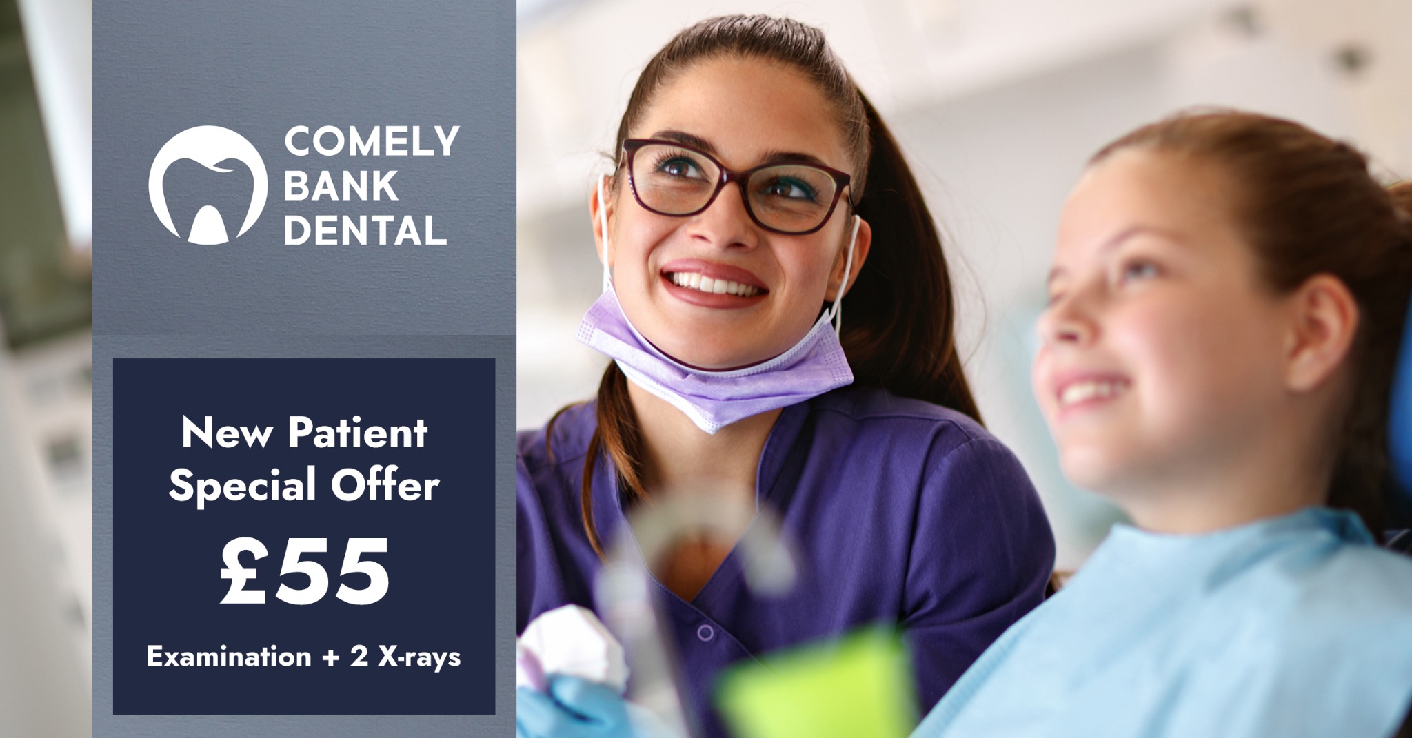 Comely Bank Dental Facebook ad