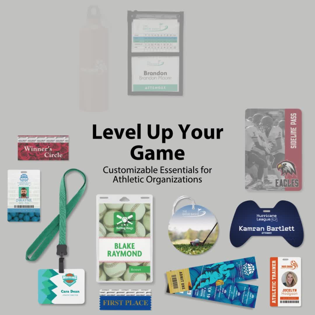 pc/nametag Facebook ad: Take Your Sporting Events To The Next Level!