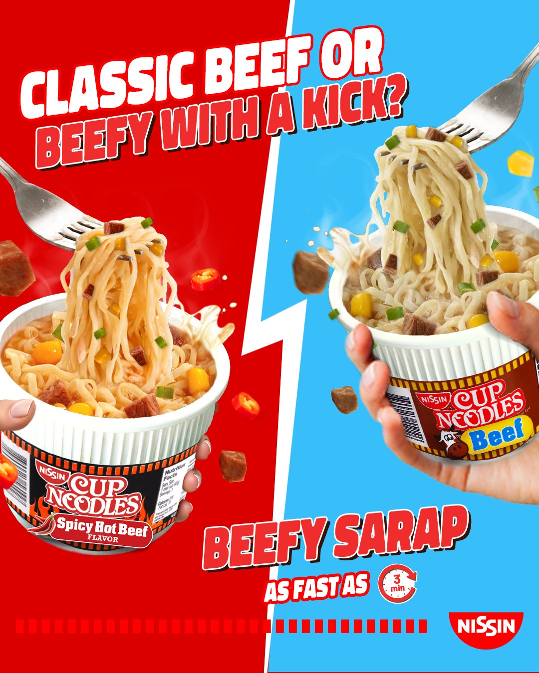 Nissin Instant Noodles Philippines Facebook ad