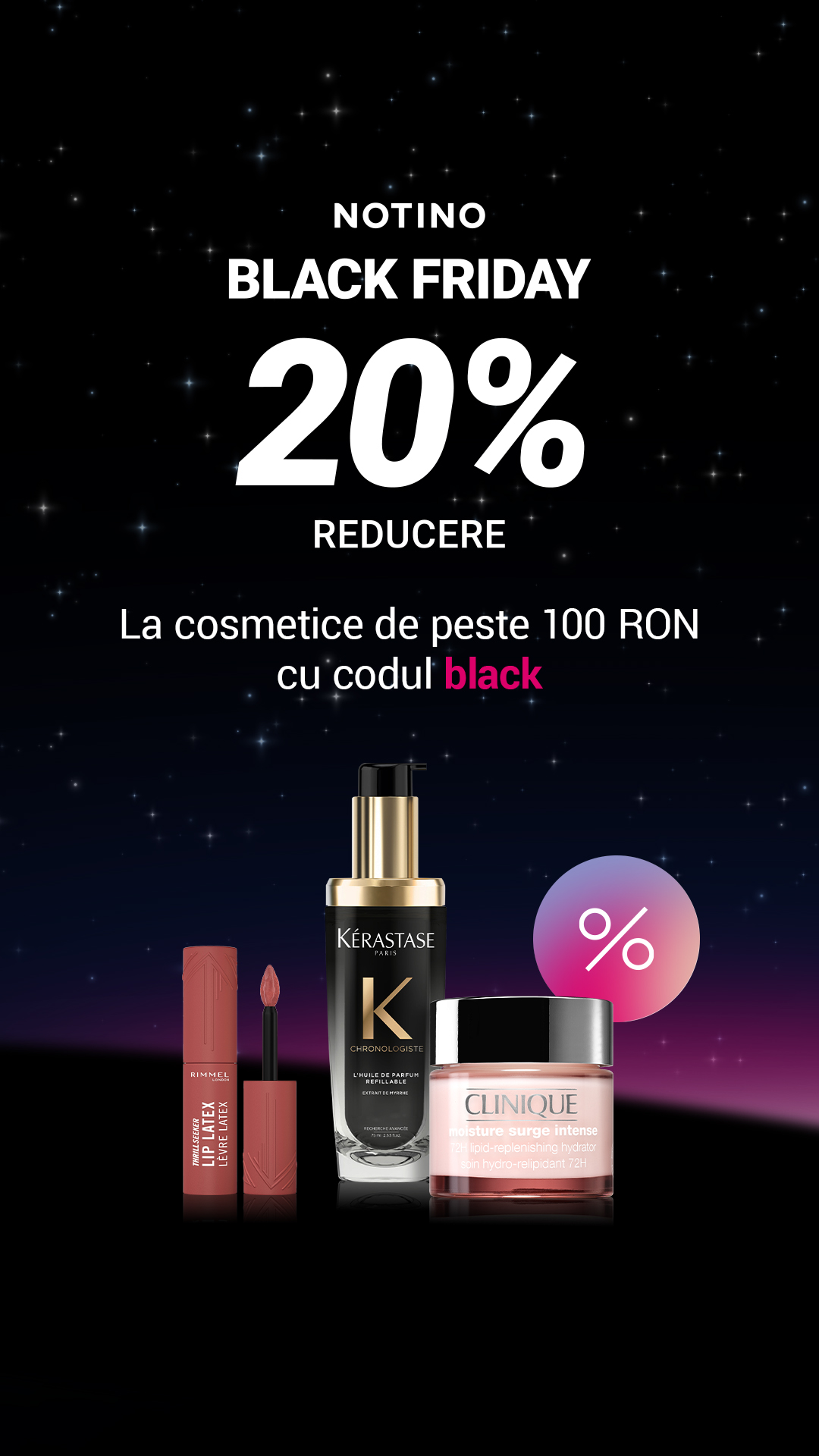 Notino Facebook ad