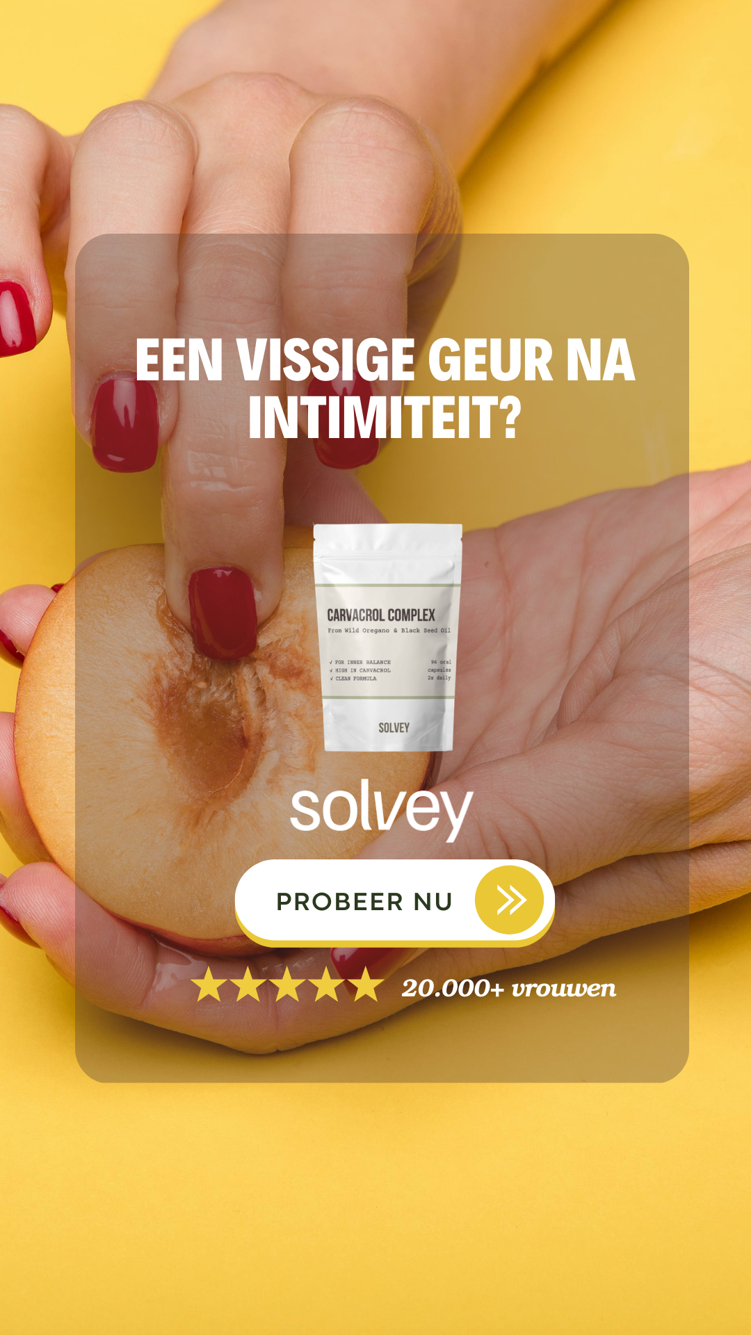 Solvey Facebook ad: Niet weer wachten op een afspraak