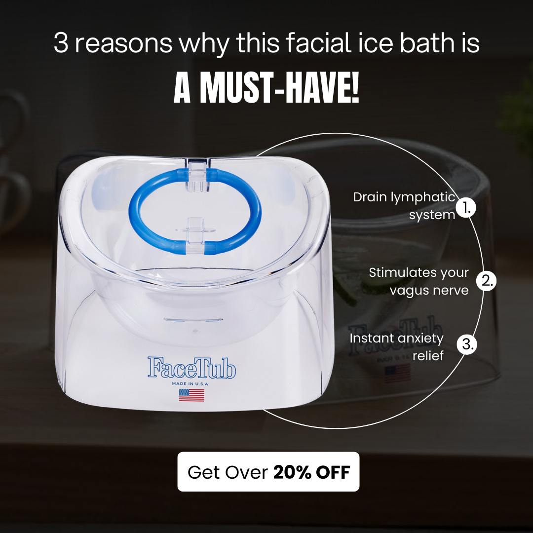 The FaceTub Facebook ad: Unlock Cold Therapy Benefits