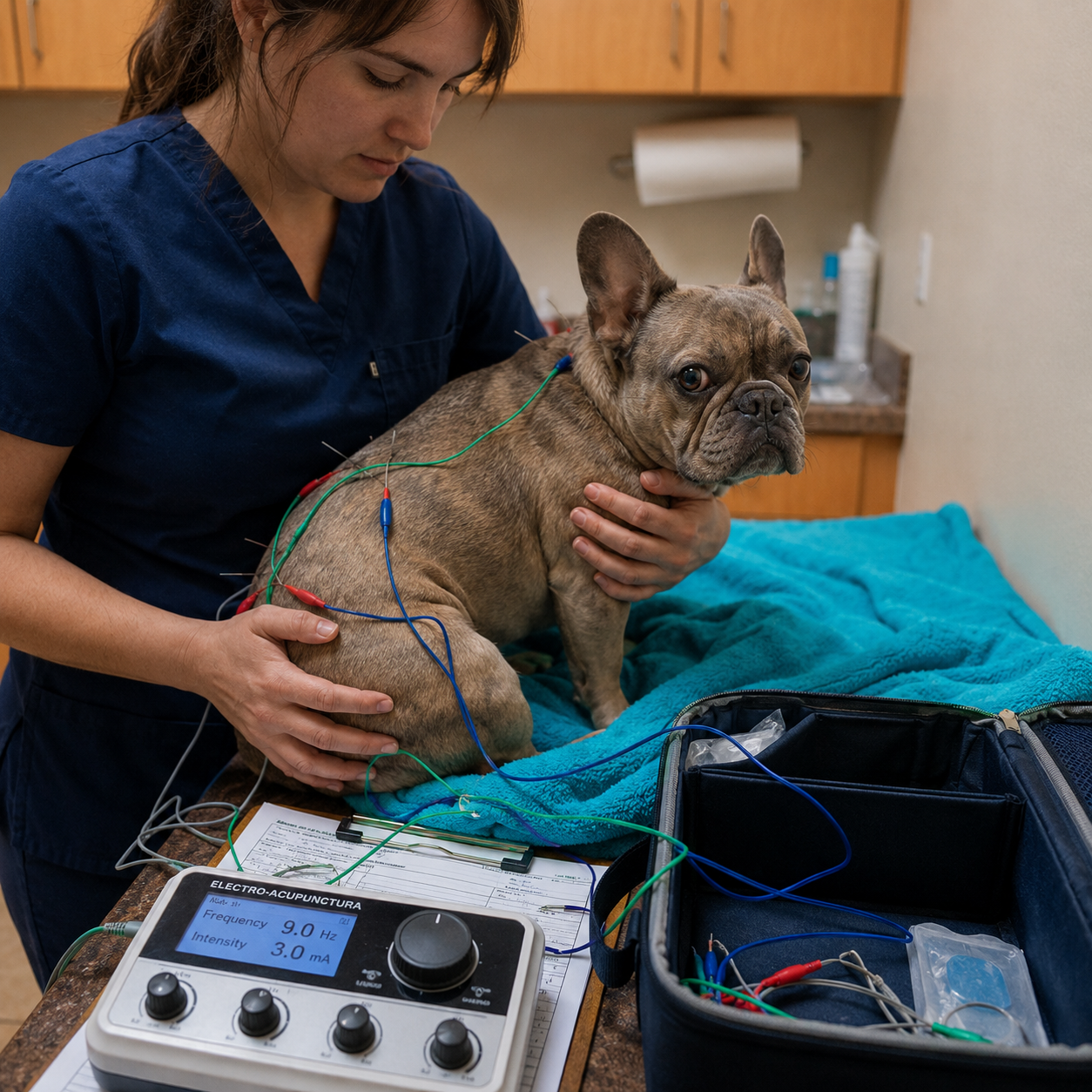 Grace & Her Doxie Facebook ad: 2 in 4 Frenchies will get IVDD. Protect their spine before…