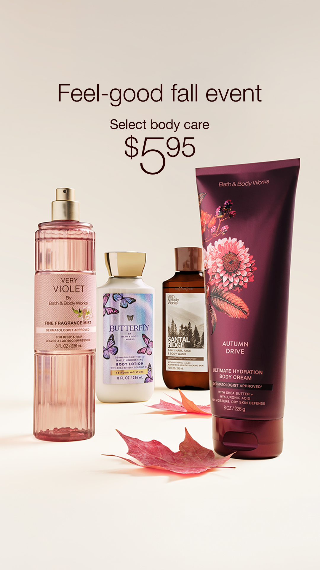 Bath & Body Works Facebook ad