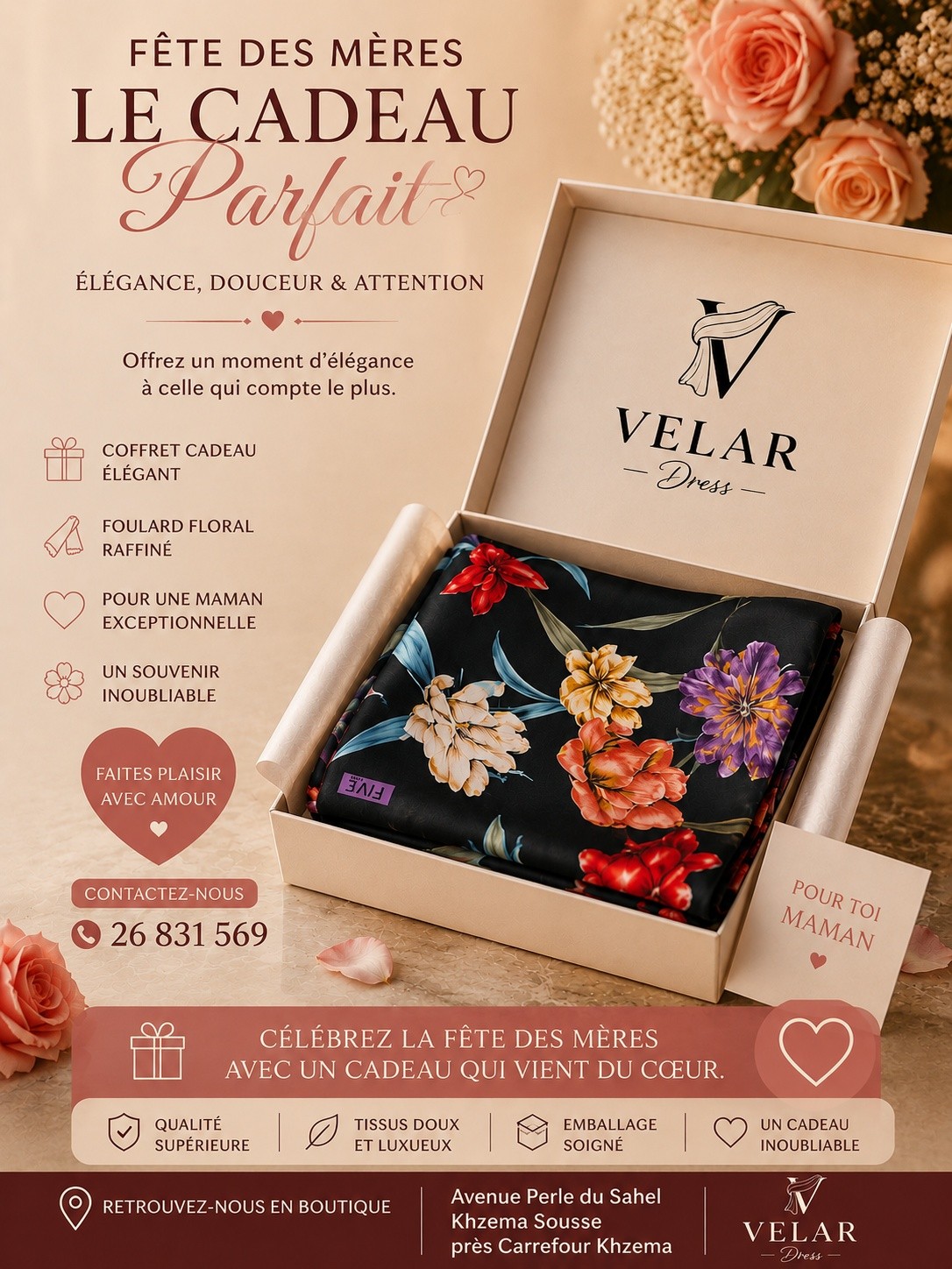 Velar Dress Facebook ad