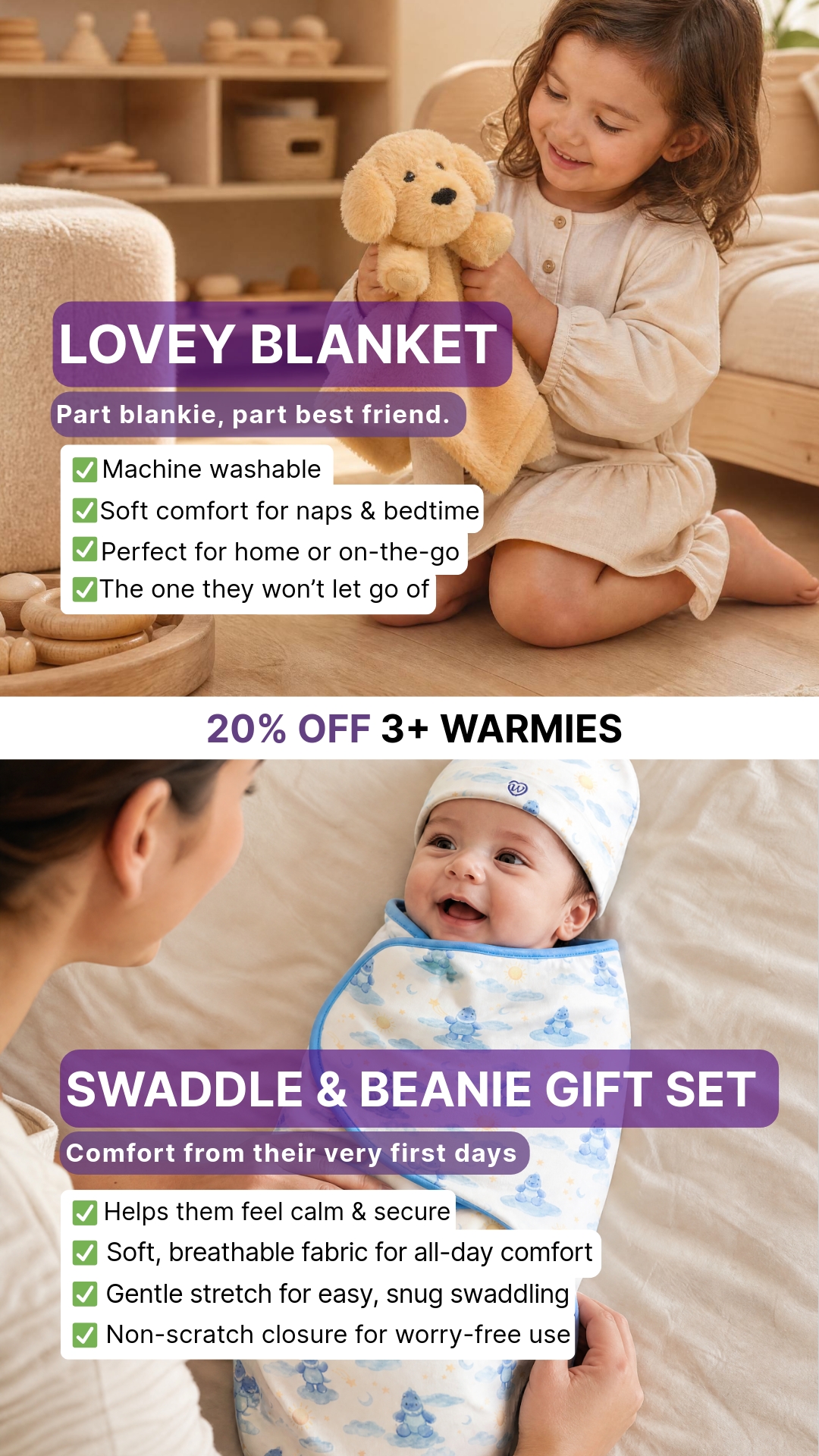 Warmies USA Facebook ad