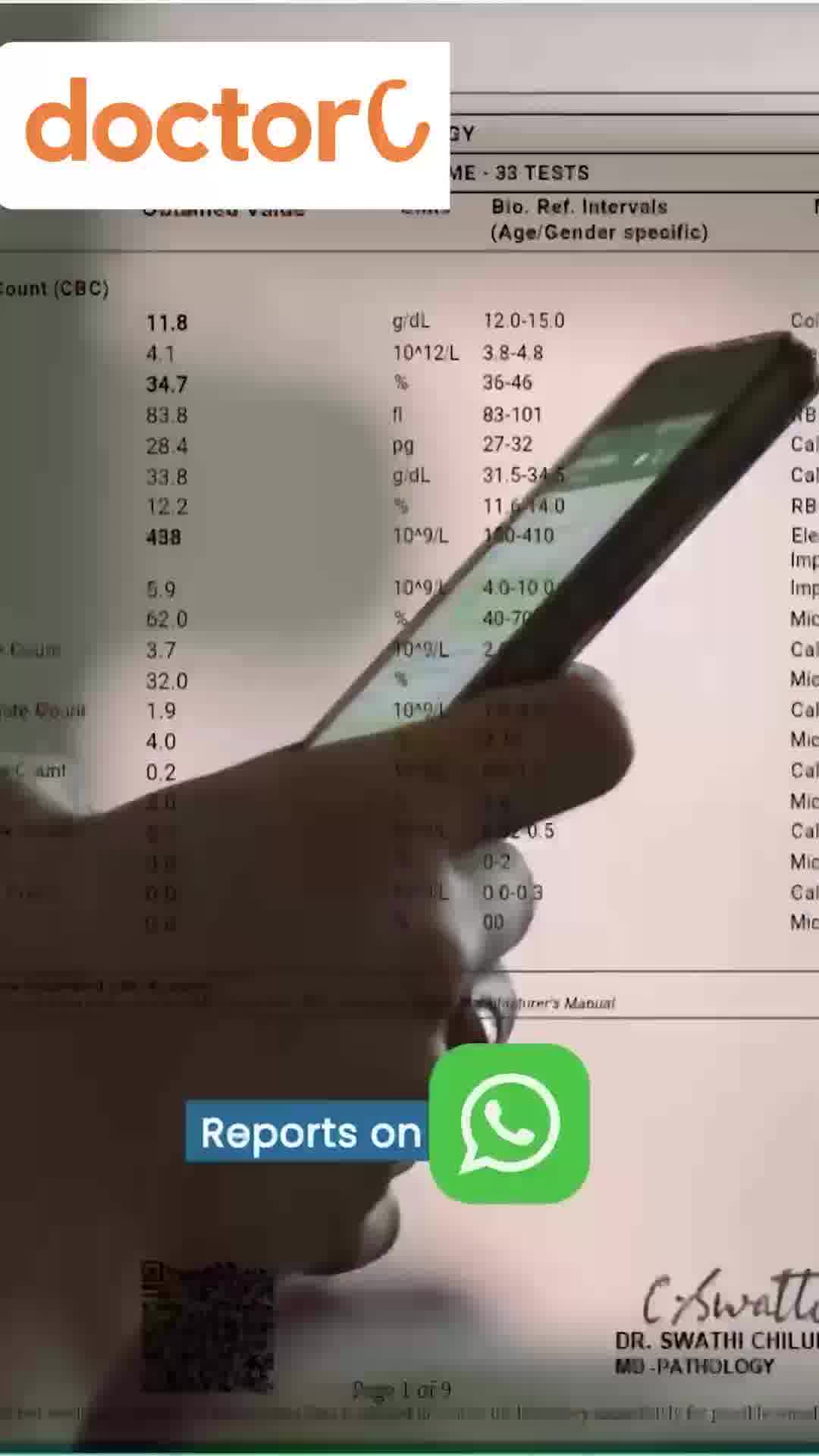 DoctorC India Facebook ad: Complete Health: Convenient & Accurate, ₹299!