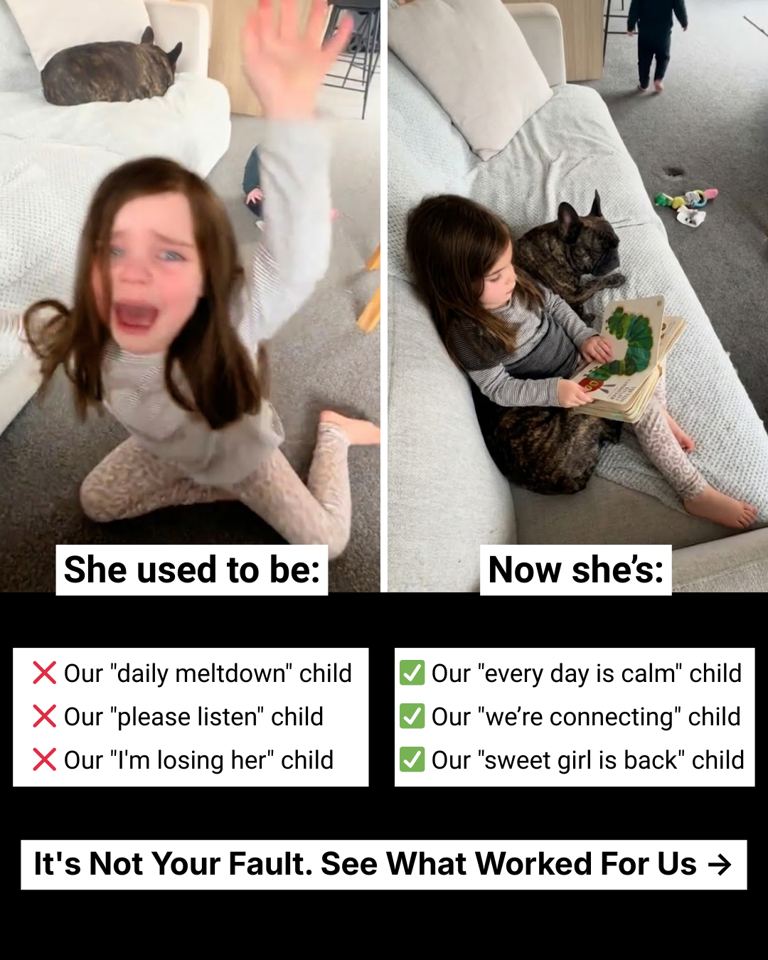 The Natural Parent Facebook ad