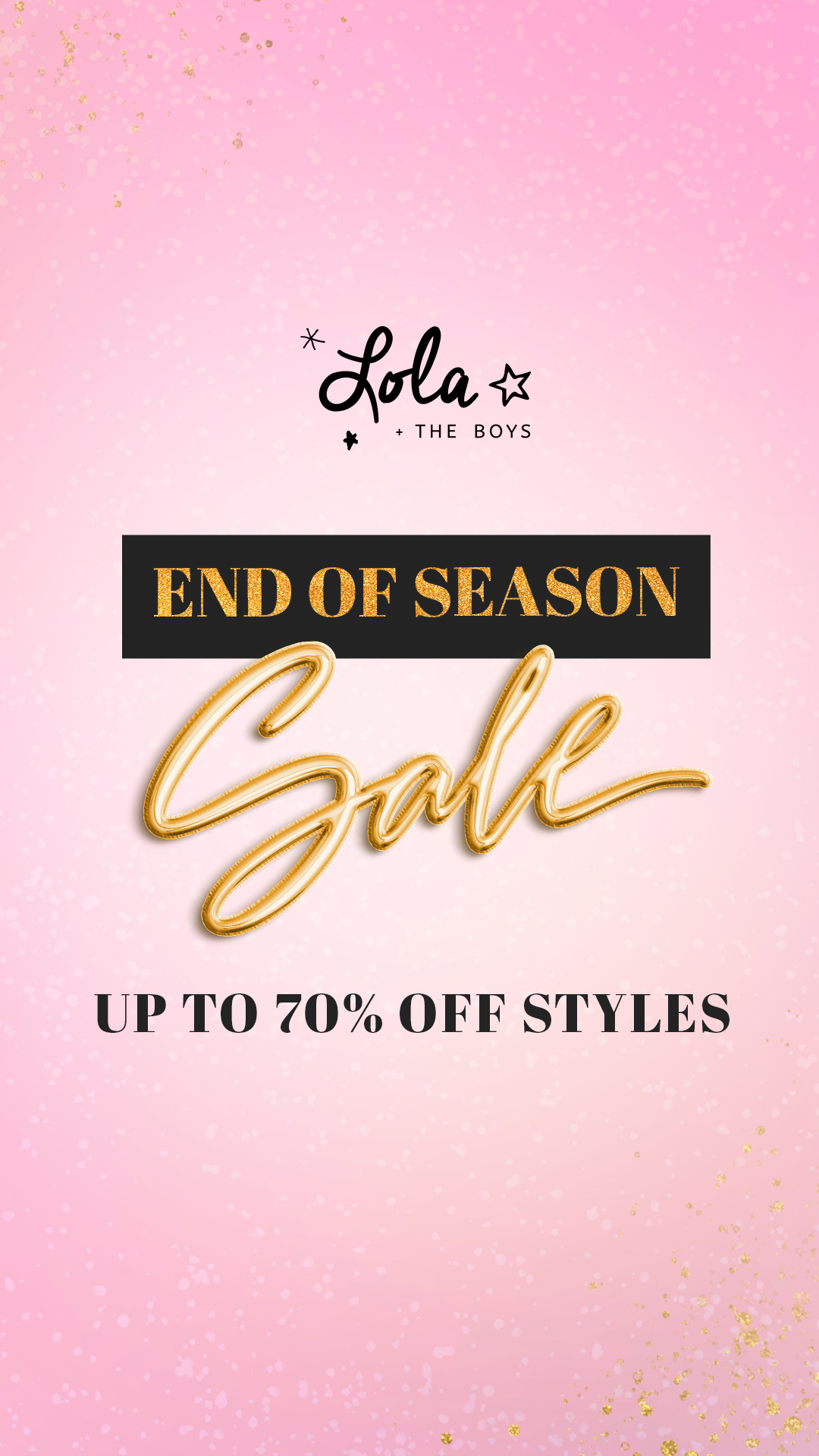 Lola + The Boys Facebook ad