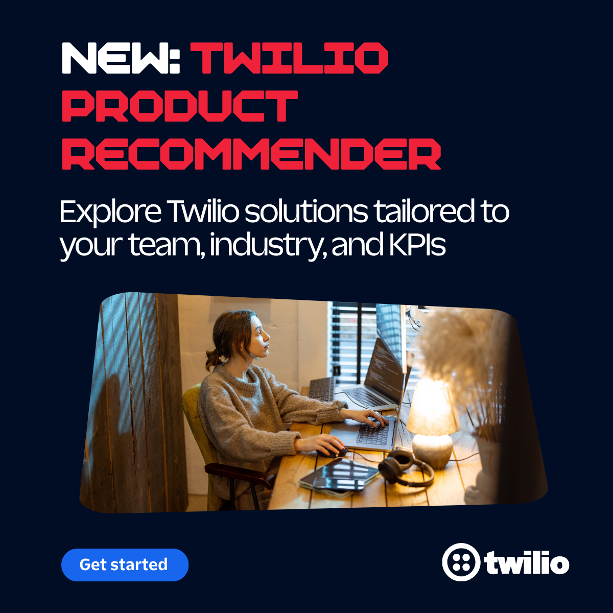 Twilio Facebook ad
