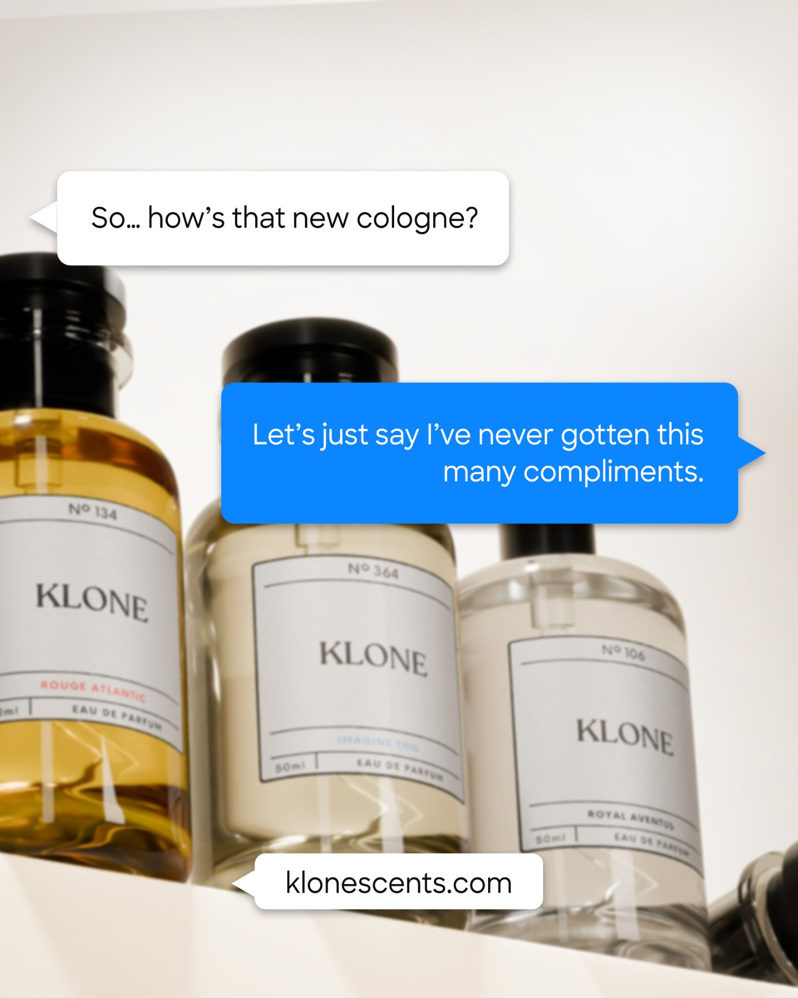Klone Scents Facebook ad
