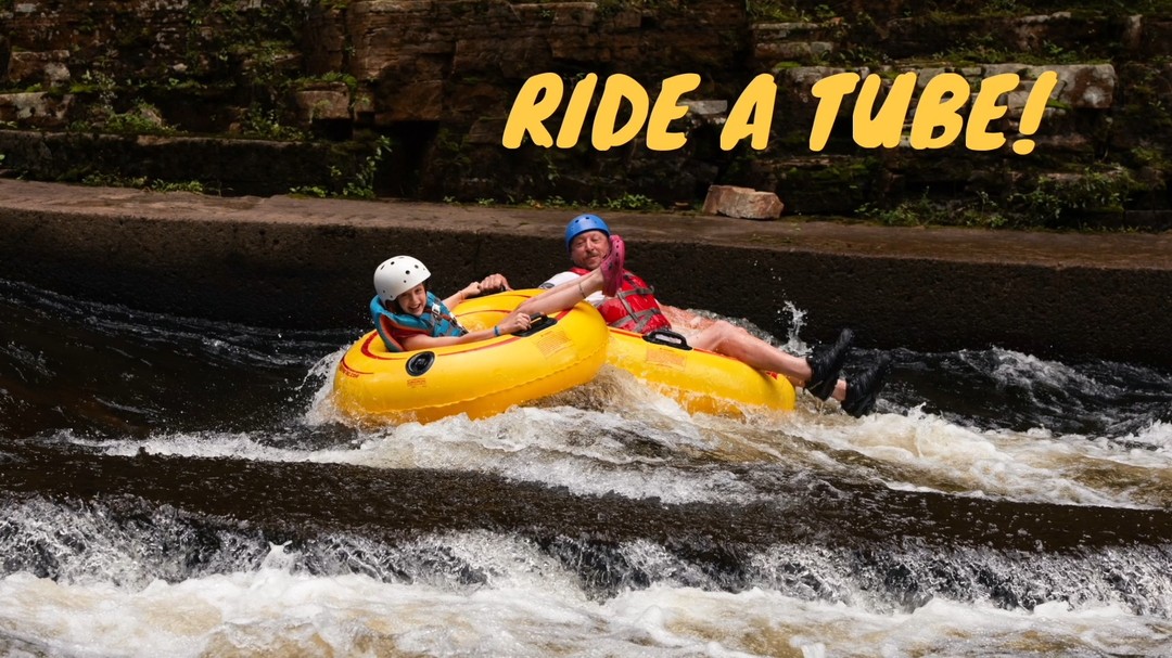 Ausable Chasm Facebook ad from May 26, 2026