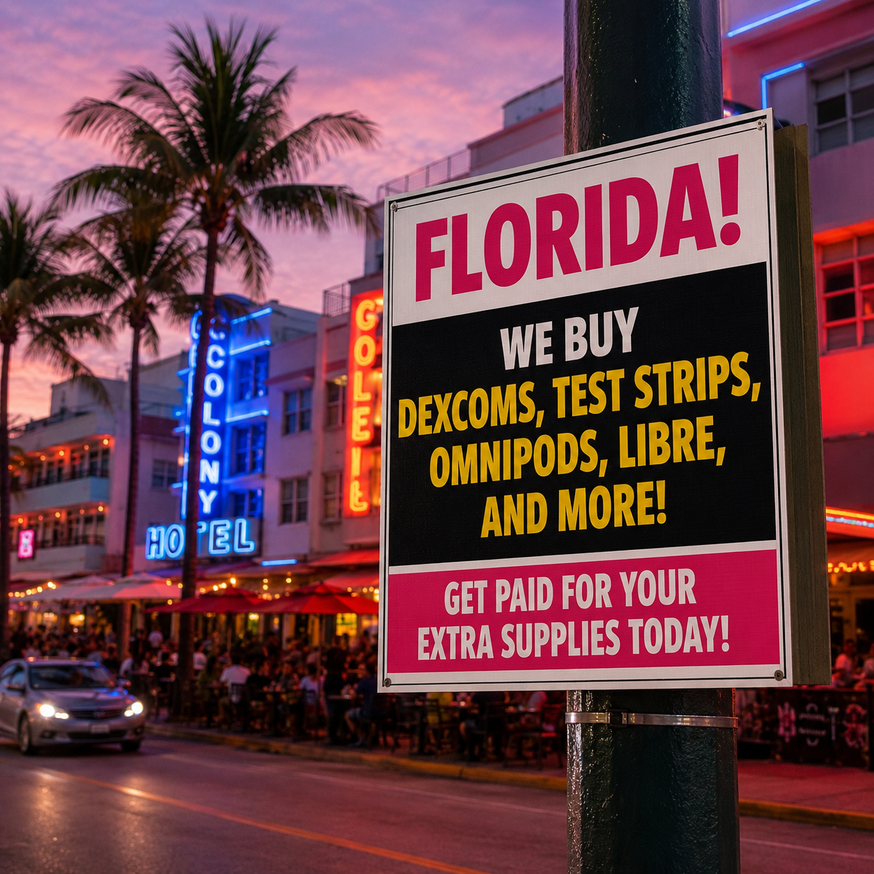 Test Strip Depot- Cash For Diabetic Supplies  Facebook ad