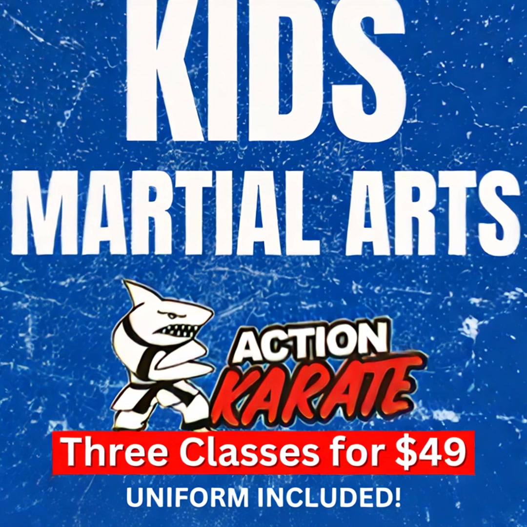Dinoto Karate Center - Action Karate Mount Laurel Facebook ad: Trade the Screen for the Mat!
