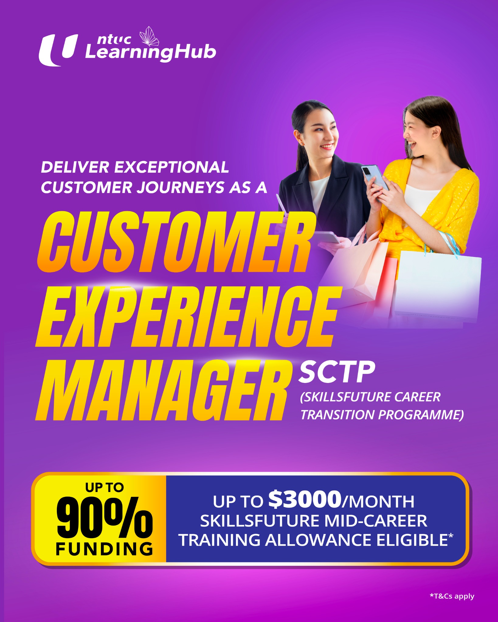 NTUC LearningHub Facebook ad
