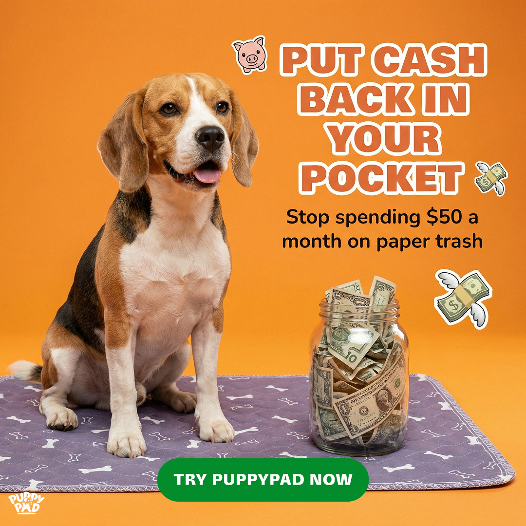 PuppyPad Facebook ad