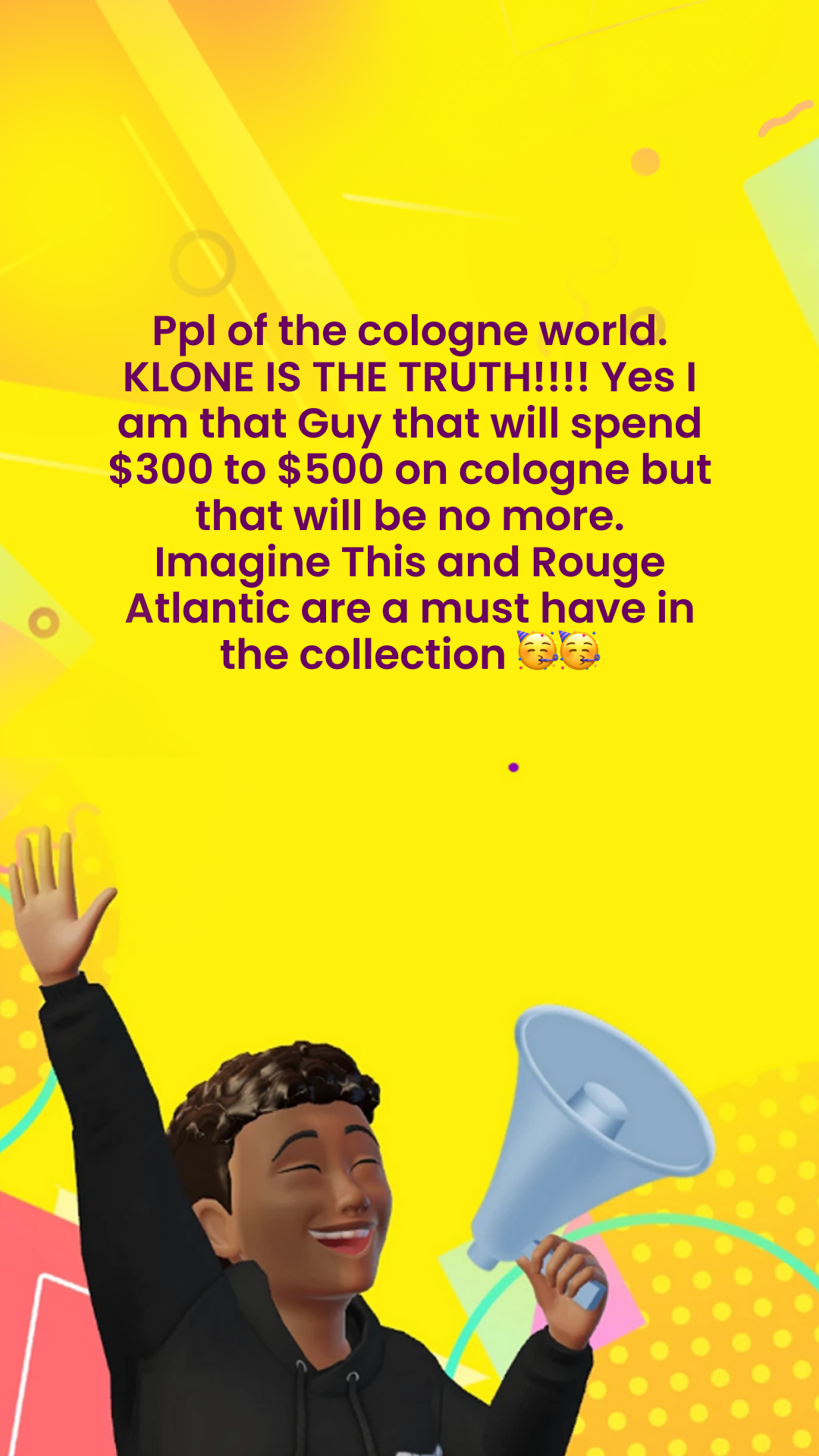 Klone Scents Facebook ad
