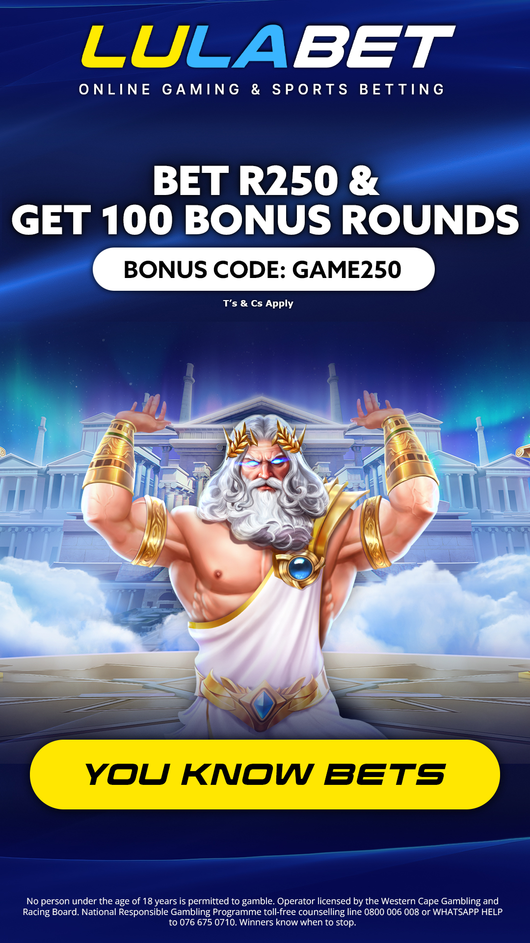 LulaBet Facebook ad